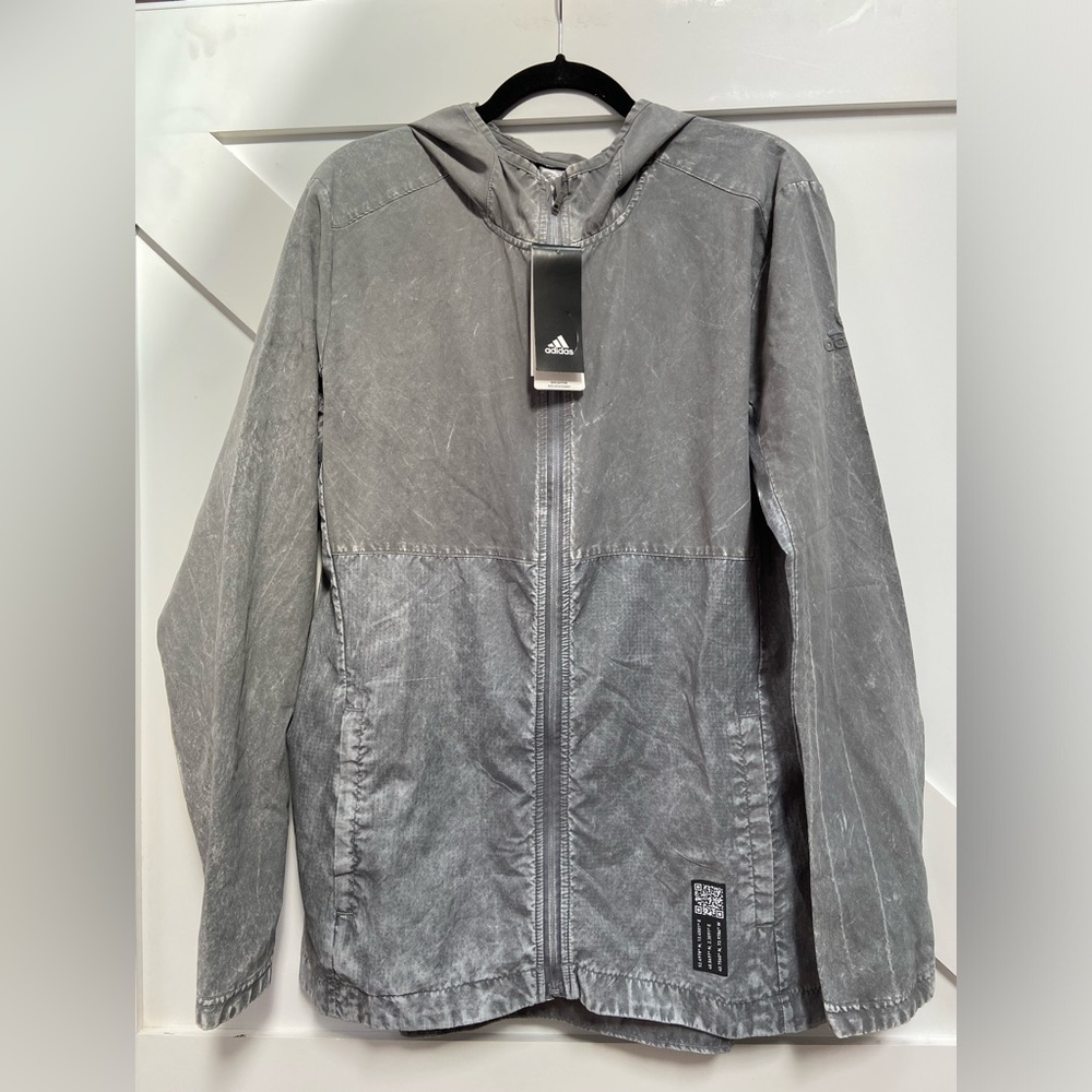Adidas Over the Run Grey Jacket